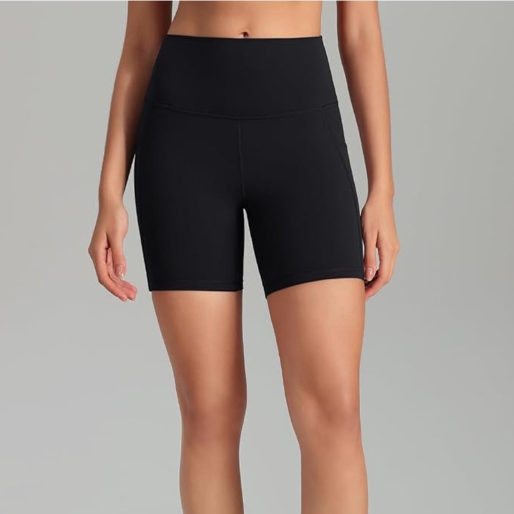 Women's Black Shorts 4” Inseam